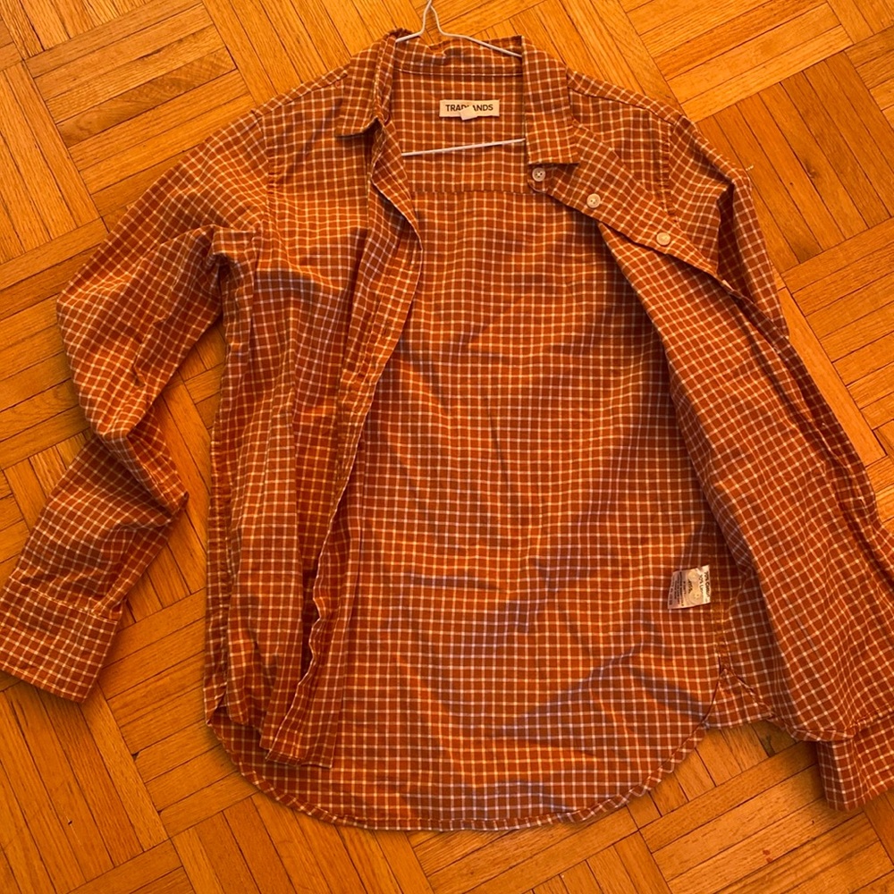 Tradlands button checkered shirt